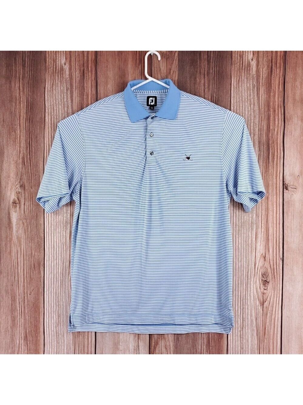 Footjoy FJ Mens XL Old York Country Club Chesterfield NJ Embroidered Golf Shirt